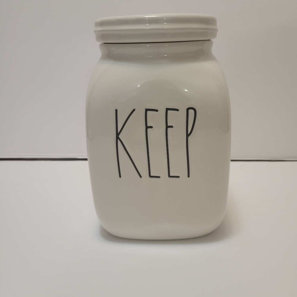 Rae Dunn Keep Canister NWOT